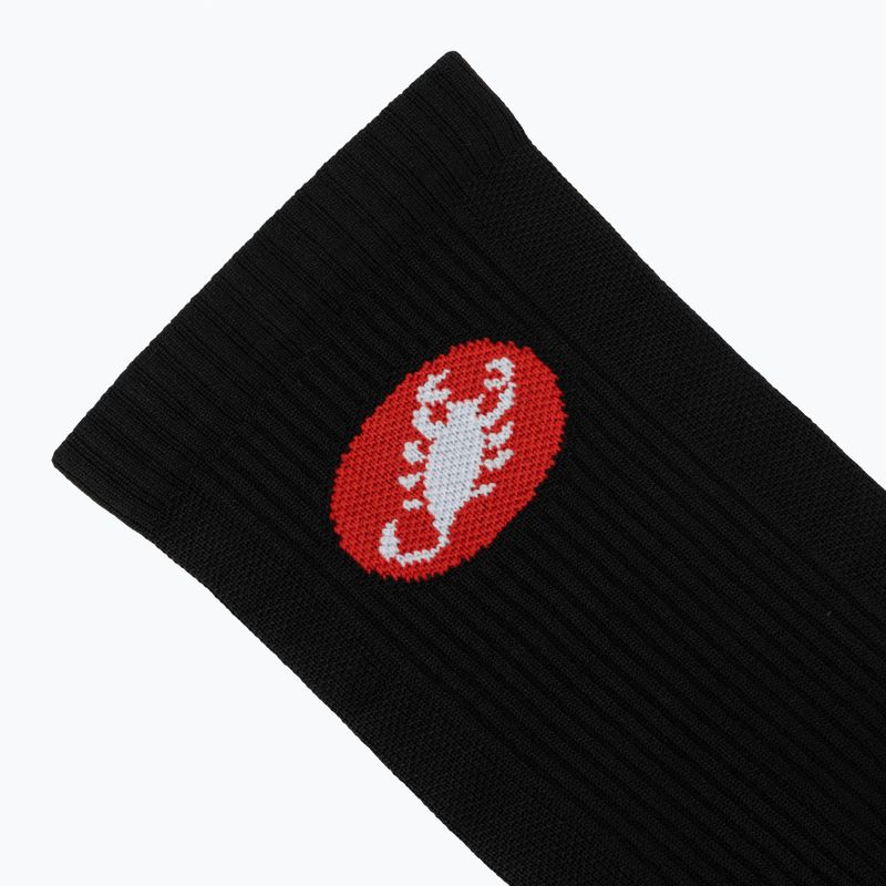 Vyriškos kojinės Castelli Entrata 18 black 3