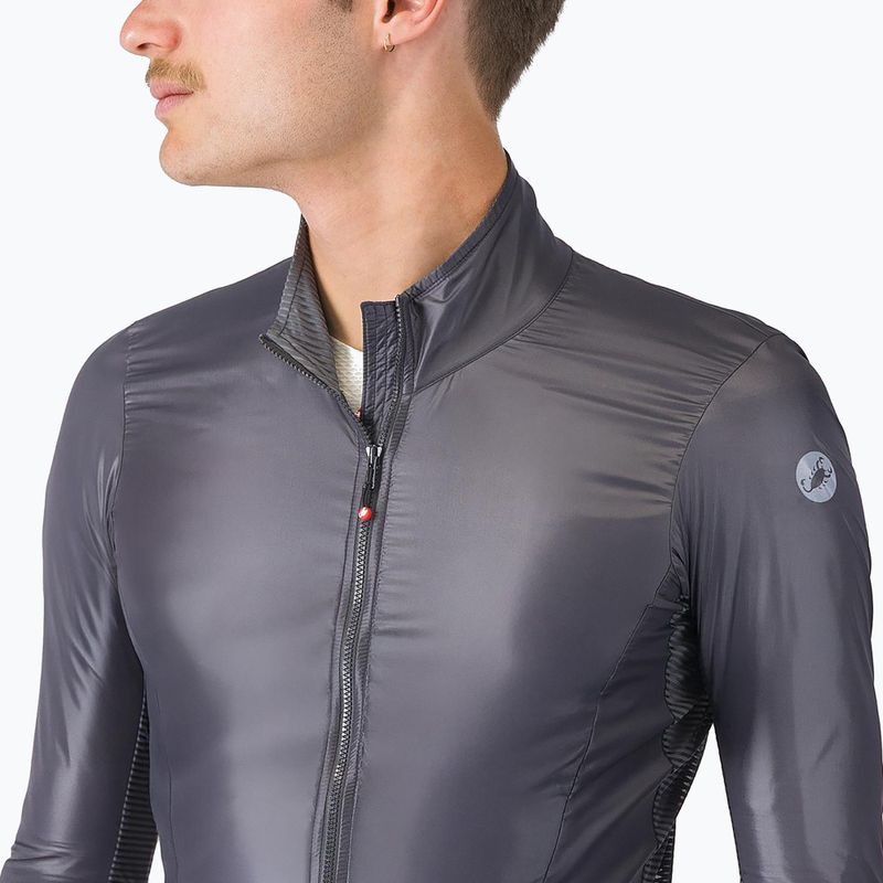 Vyriška dviračių striukė Castelli Aria Shell 2 dark gray 3