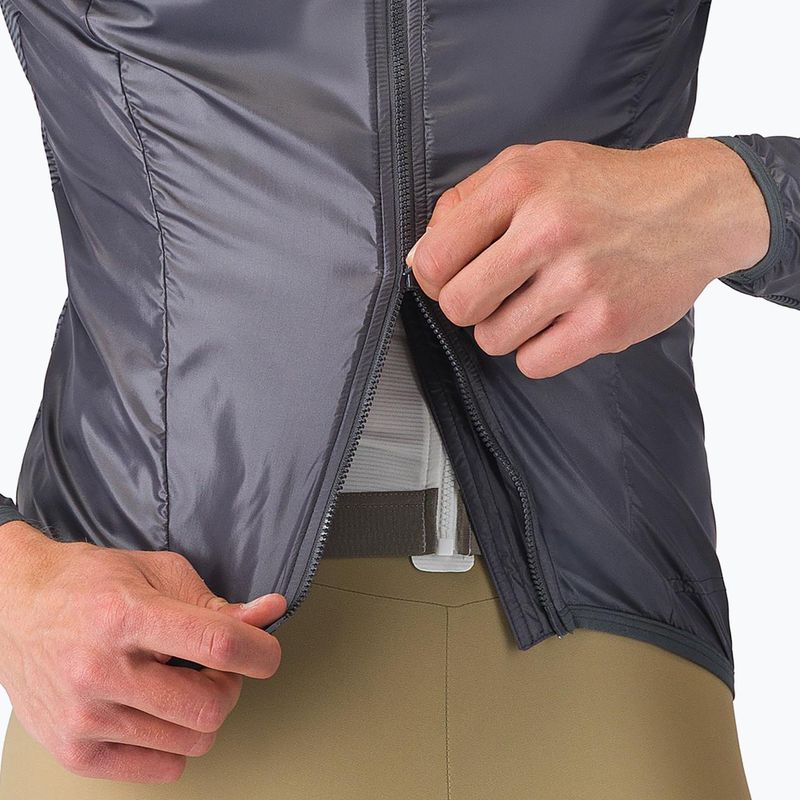 Vyriška dviračių striukė Castelli Aria Shell 2 dark gray 5