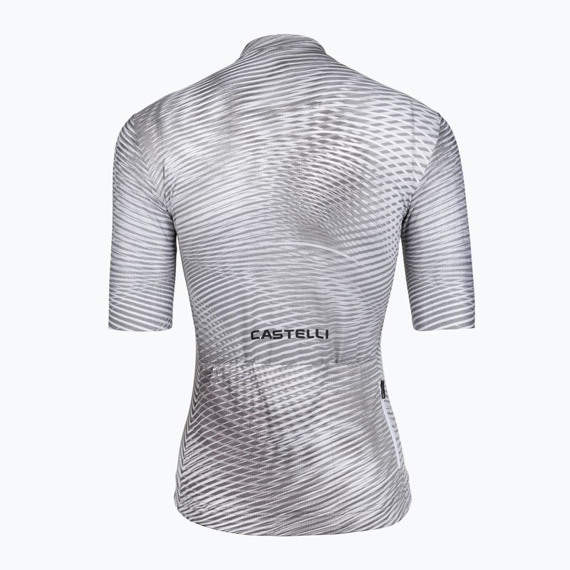 Moteriški dviračių marškinėliai Castelli Cosmic Vortex gray 2