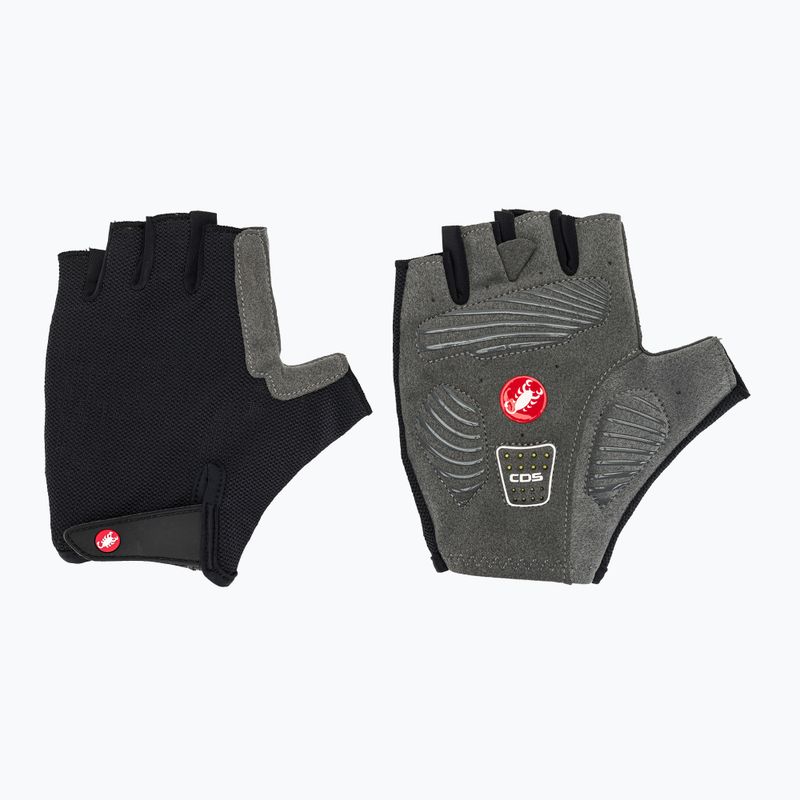 Moteriškos dviračių pirštinės Castelli Competizione W black