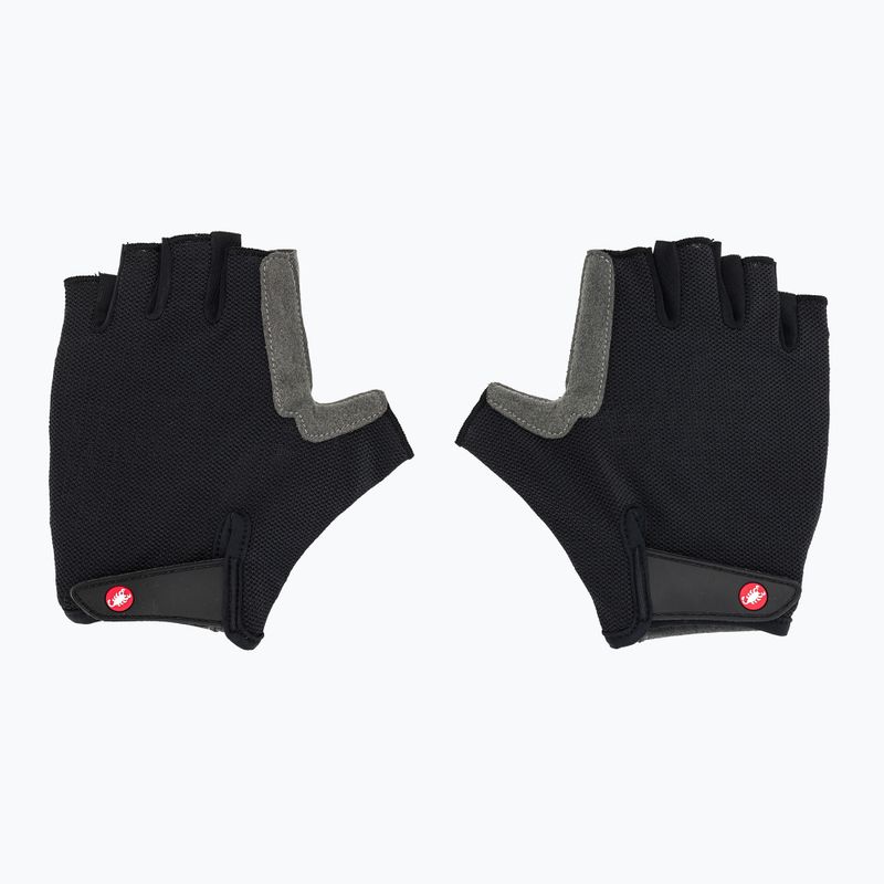 Moteriškos dviračių pirštinės Castelli Competizione W black 2