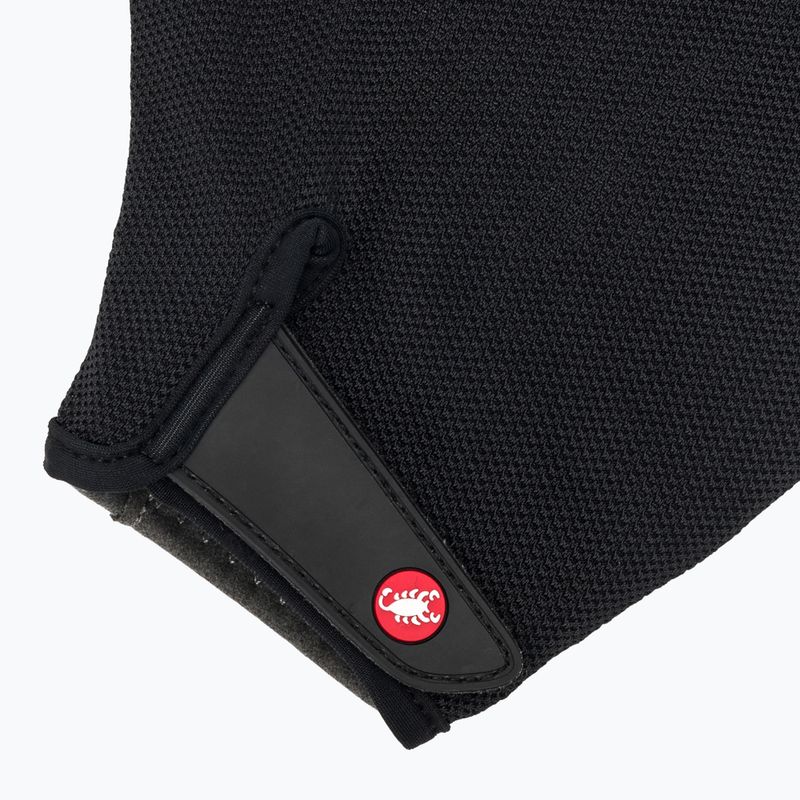 Moteriškos dviračių pirštinės Castelli Competizione W black 4