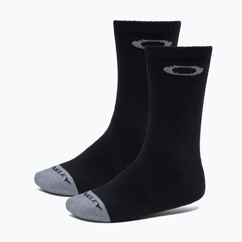 Kojinės Oakley Crew 5 poros black