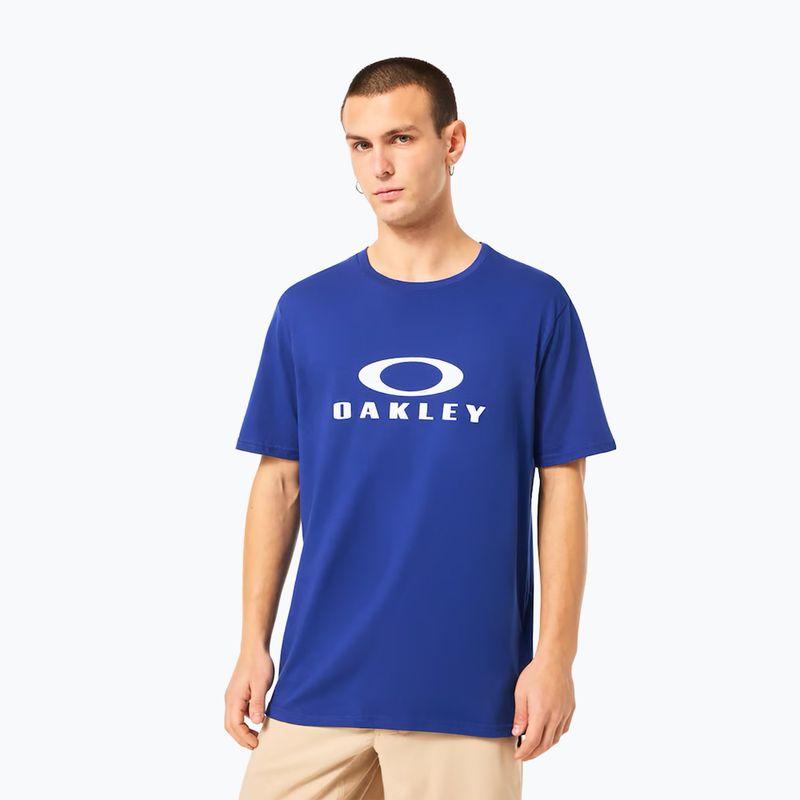 Vyriški marškinėliai Oakley O Bark 2.0 crystal blue