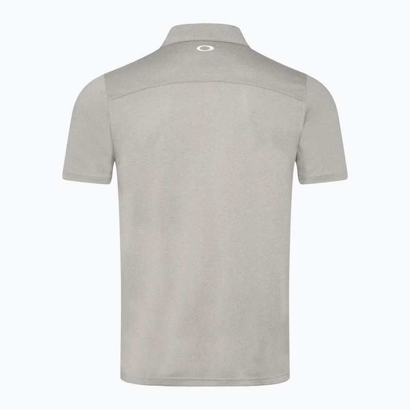 Vyriški polo marškinėliai Oakley B1B Polo Shirt stone gray heather 2