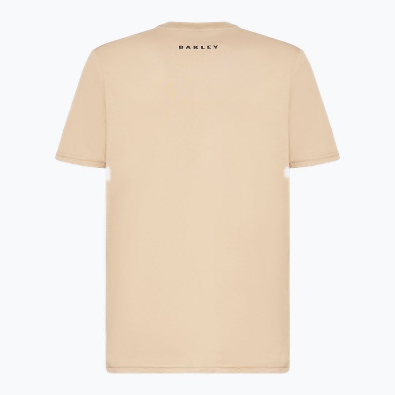Vyriški marškinėliai Oakley Bark Ellipse Tee humus 2