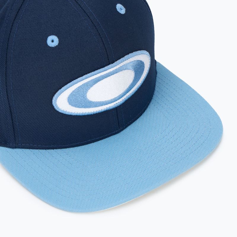 Vyriška kepuraitė su snapeliu Oakley Oakley Alumni team navy 3