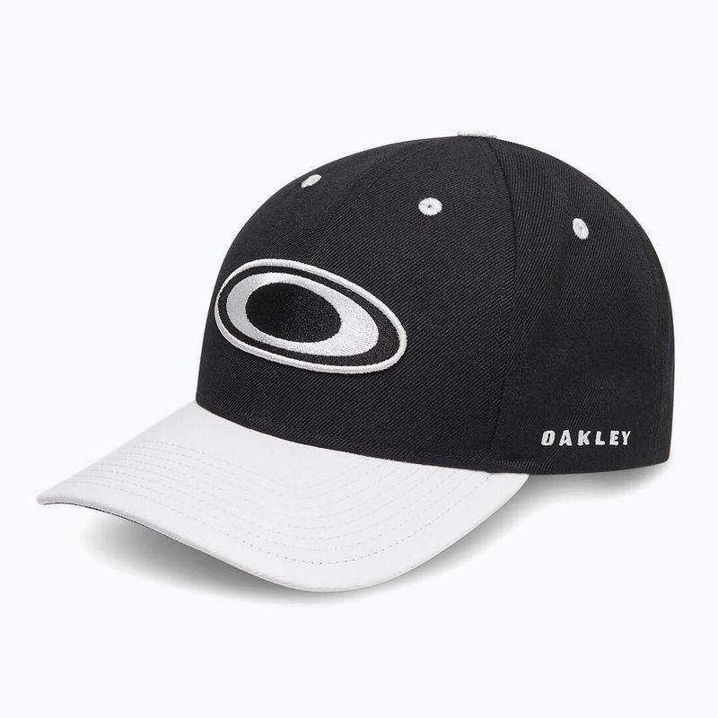 Vyriška kepuraitė su snapeliu Oakley Oakley Alumni blackout