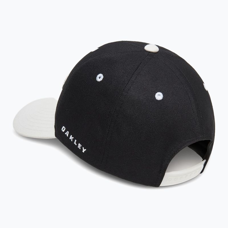 Vyriška kepuraitė su snapeliu Oakley Oakley Alumni blackout 3