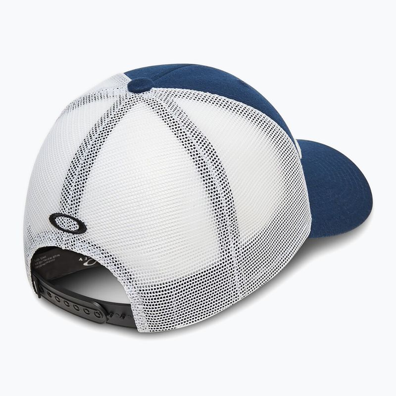 Vyriška kepuraitė su snapeliu Oakley Heather New Era Bark Logo team navy 2