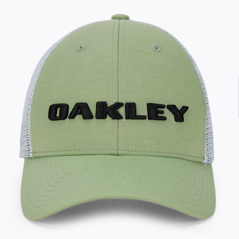 Vyriška kepuraitė su snapeliu Oakley Heather New Era Bark Logo new jade 2