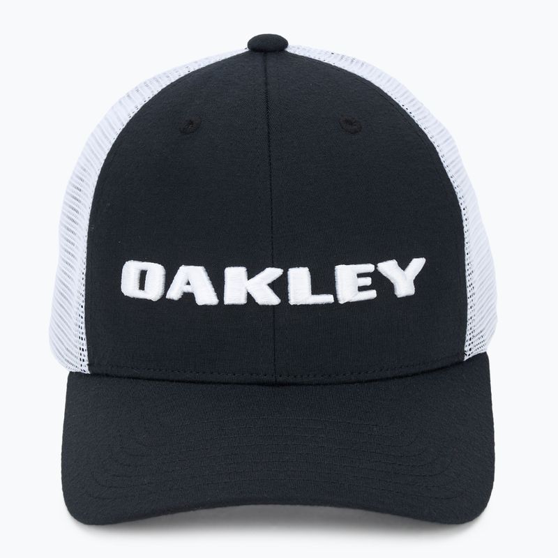 Vyriška kepuraitė su snapeliu Oakley Heather New Era Bark Logo blackout 2