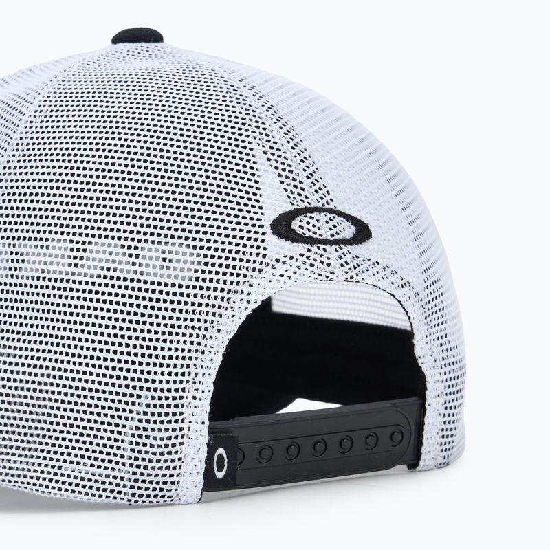 Vyriška kepuraitė su snapeliu Oakley Heather New Era Bark Logo blackout 4