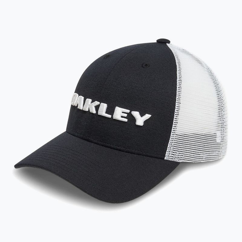 Vyriška kepuraitė su snapeliu Oakley Heather New Era Bark Logo blackout