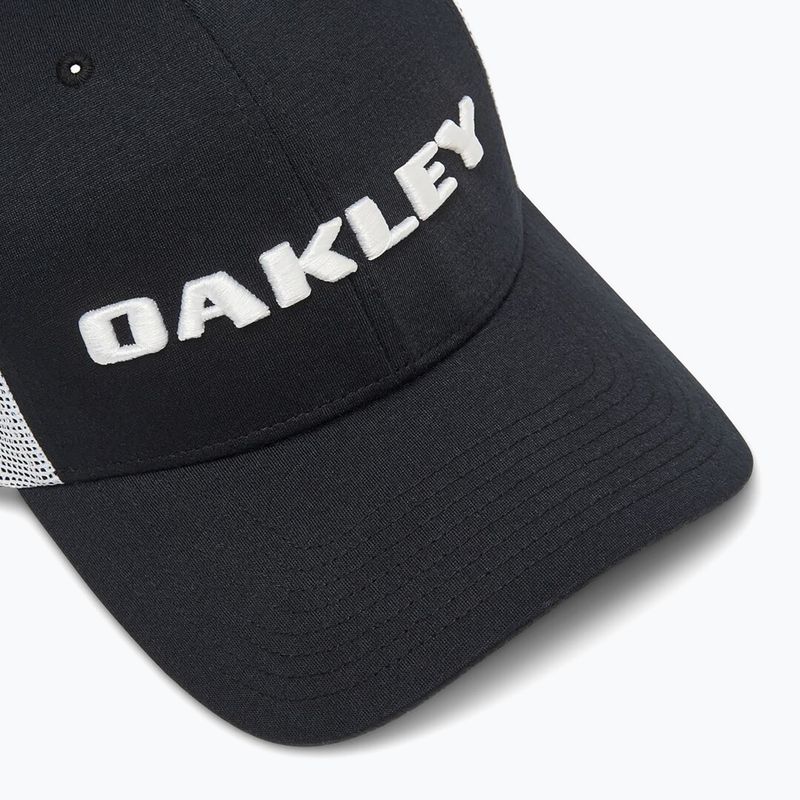 Vyriška kepuraitė su snapeliu Oakley Heather New Era Bark Logo blackout 3