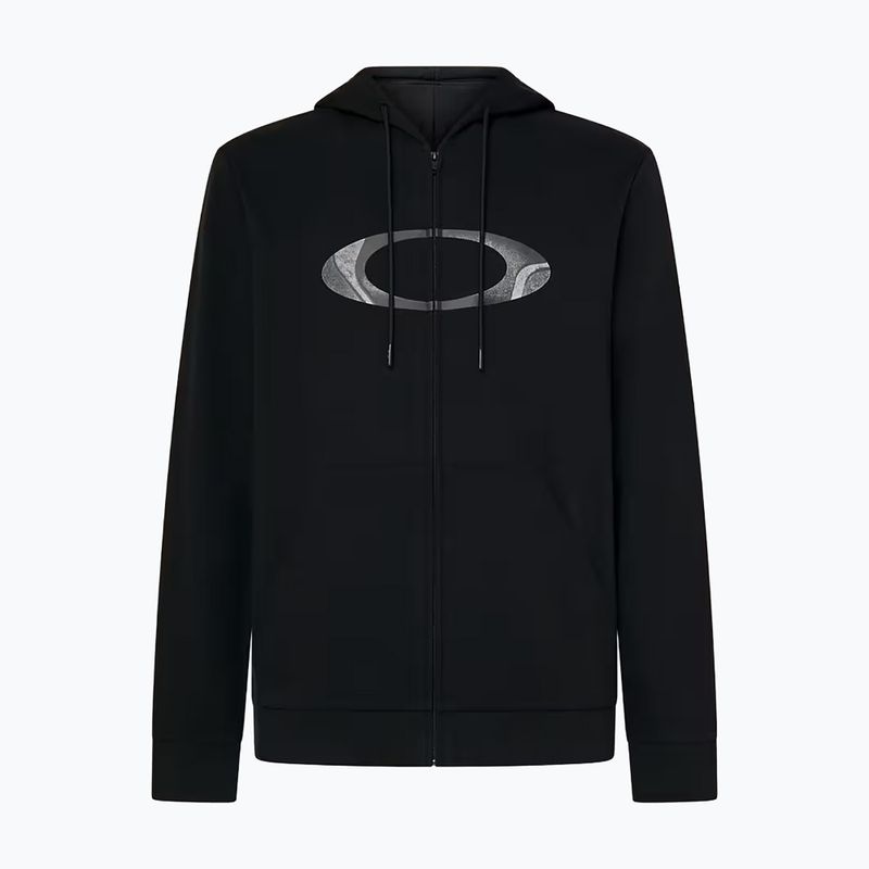 Vyriškas džemperis Oakley New Ellipse Zip Hoodie blackout