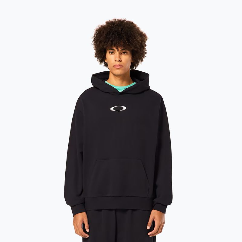 Vyriškas džemperis Oakley New Ellipse Zip Hoodie blackout