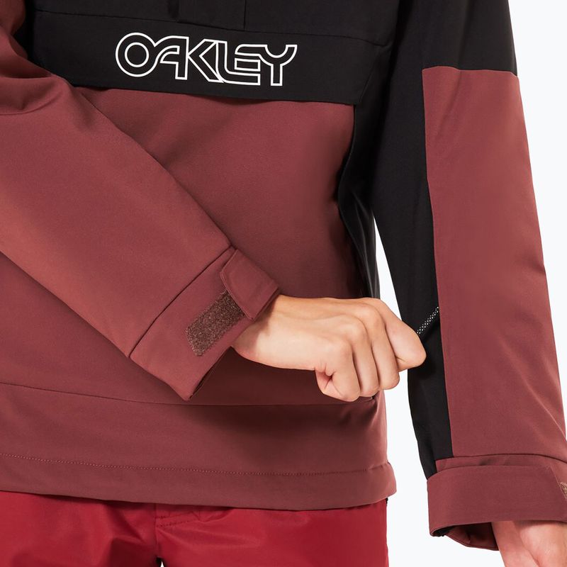 Moteriška snieglenčių striukė Oakley WMNS TNP TBT Isulated Anorak blakout/grenache 7