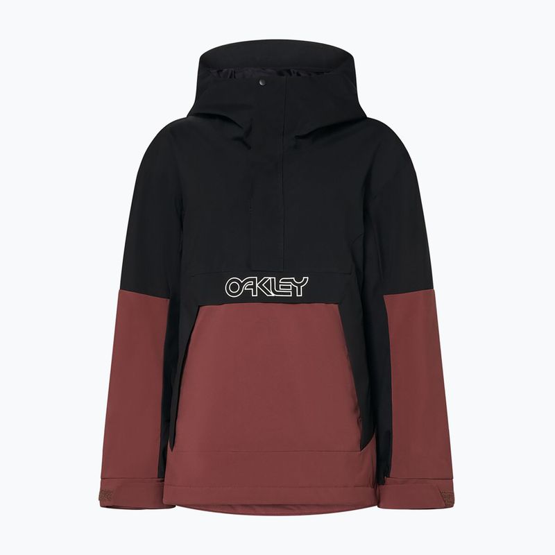 Moteriška snieglenčių striukė Oakley WMNS TNP TBT Isulated Anorak blakout/grenache 10