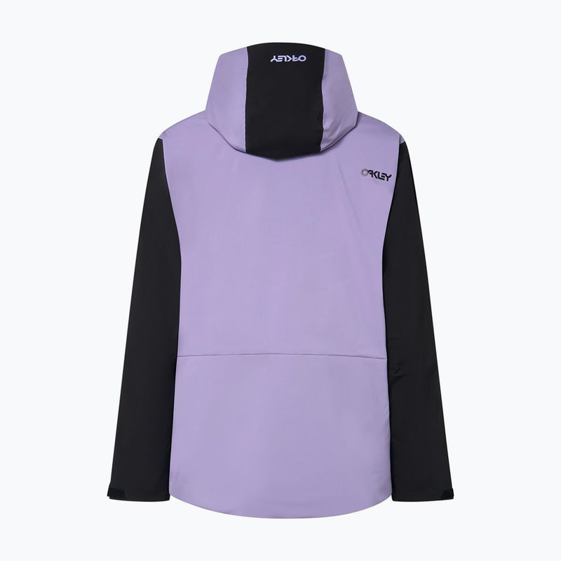 Vyriška snieglentės striukė Oakley TNP TBT Insulated Anorak blackout/new lilac 2