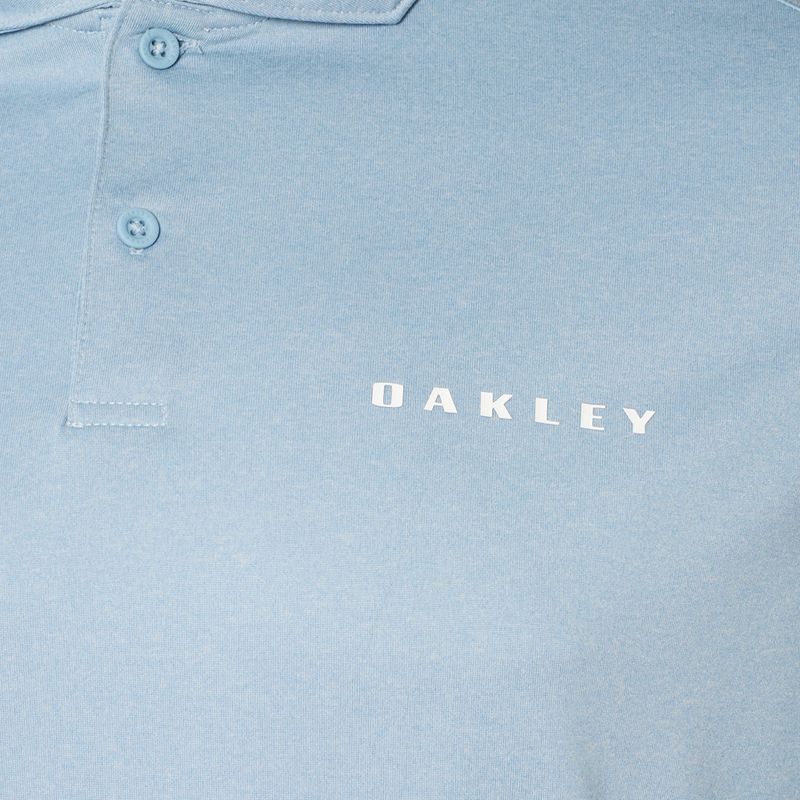Vyriški polo marškinėliai Oakley B1B Polo Shirt stonewash blue heather 3