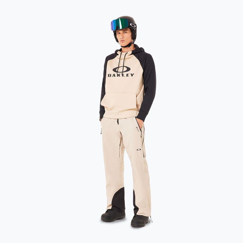Oakley vyriški snieglenčių marškinėliai Sierra DWR Fleece Hoody 2.0 humus 2