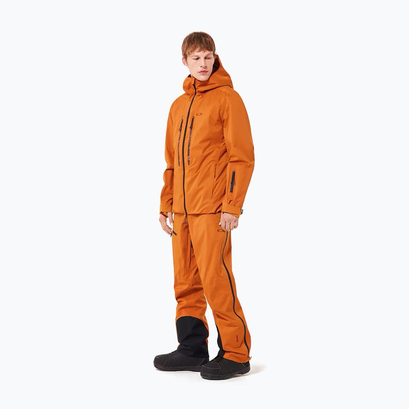 Vyriška slidinėjimo striukė Oakley Tc Outpost Rc Shell Jacket ginger 4