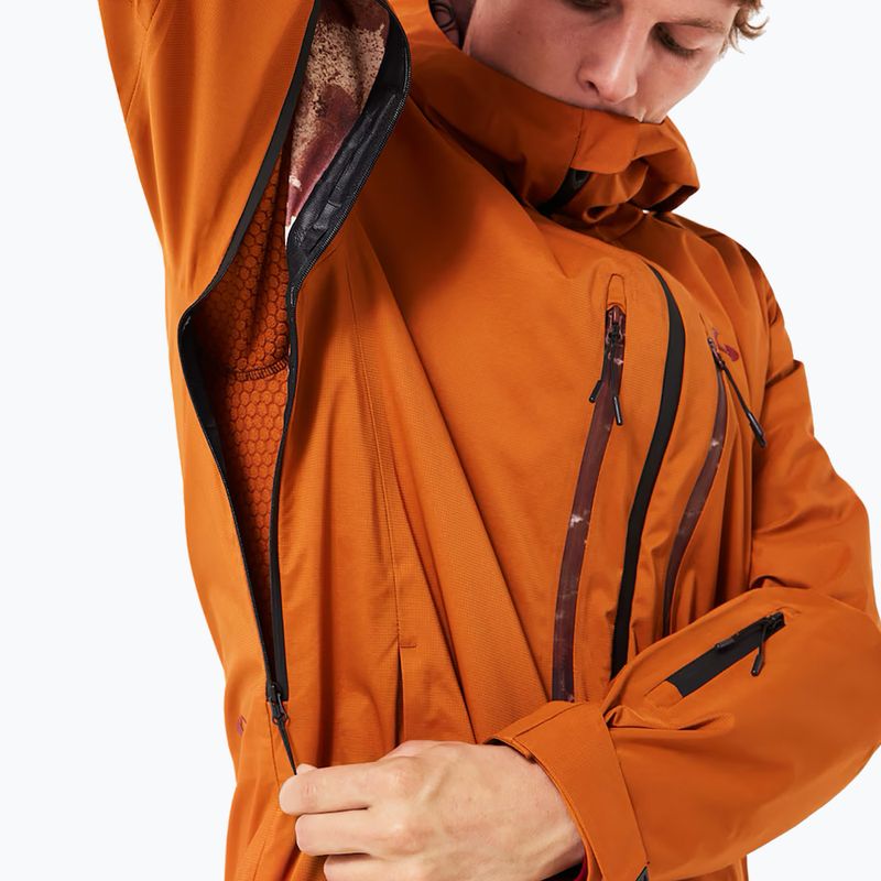 Vyriška slidinėjimo striukė Oakley Tc Outpost Rc Shell Jacket ginger 7