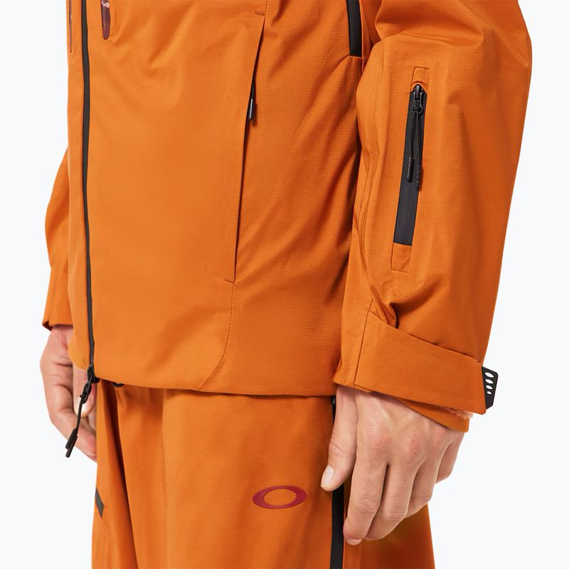 Vyriška slidinėjimo striukė Oakley Tc Outpost Rc Shell Jacket ginger 8