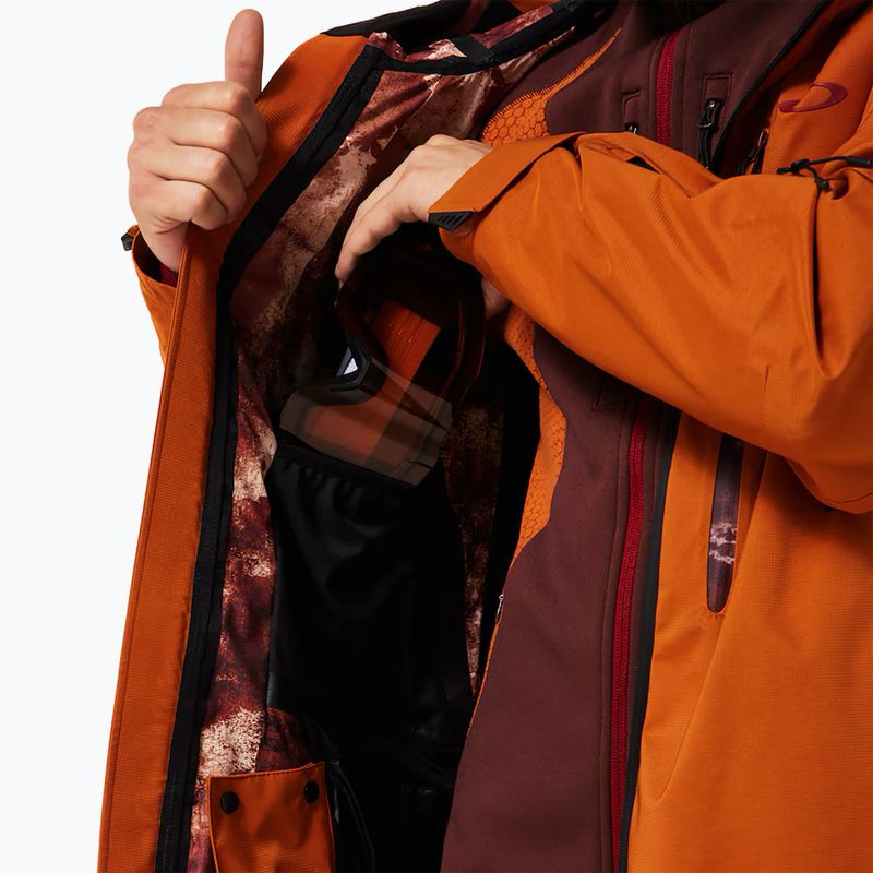 Vyriška slidinėjimo striukė Oakley Tc Outpost Rc Shell Jacket ginger 10
