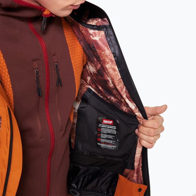 Vyriška slidinėjimo striukė Oakley Tc Outpost Rc Shell Jacket ginger 11
