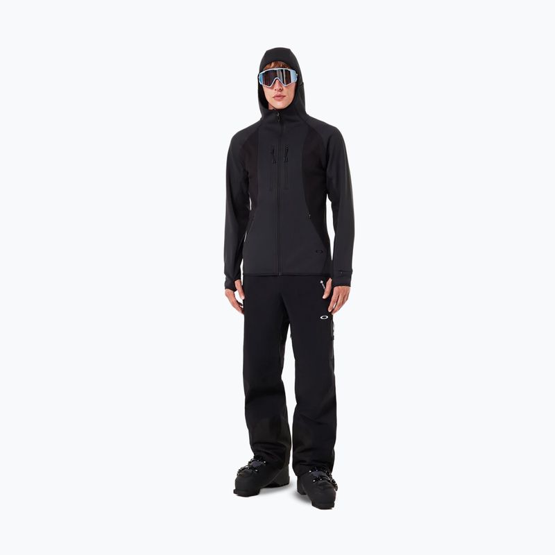 Vyriškas snieglenčių džemperis Oakley Drift Tech Fleece Hoodie blackout 4