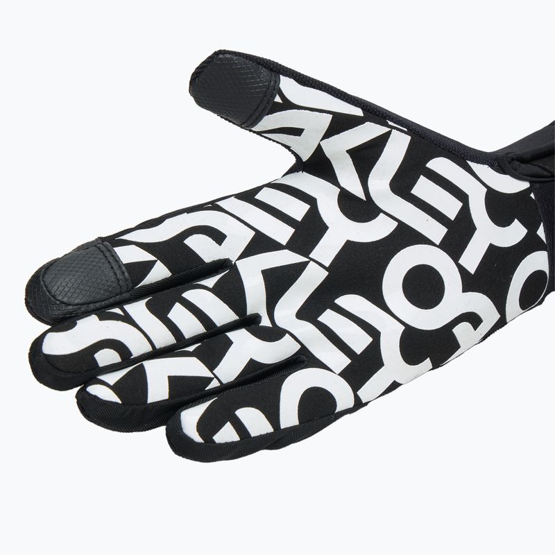 Vyriškos pirštinės Oakley Factory Pilot Core Glove black/white logo 4