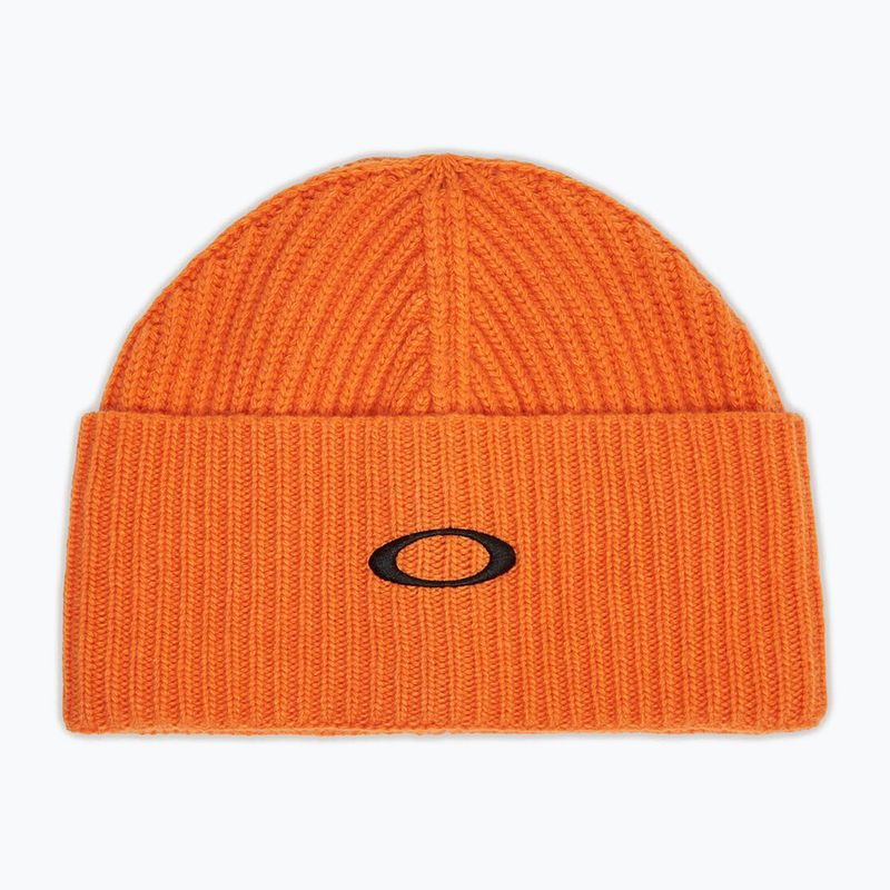 Žieminė kepurė Oakley Ellipse Ribbed Beanie ginger