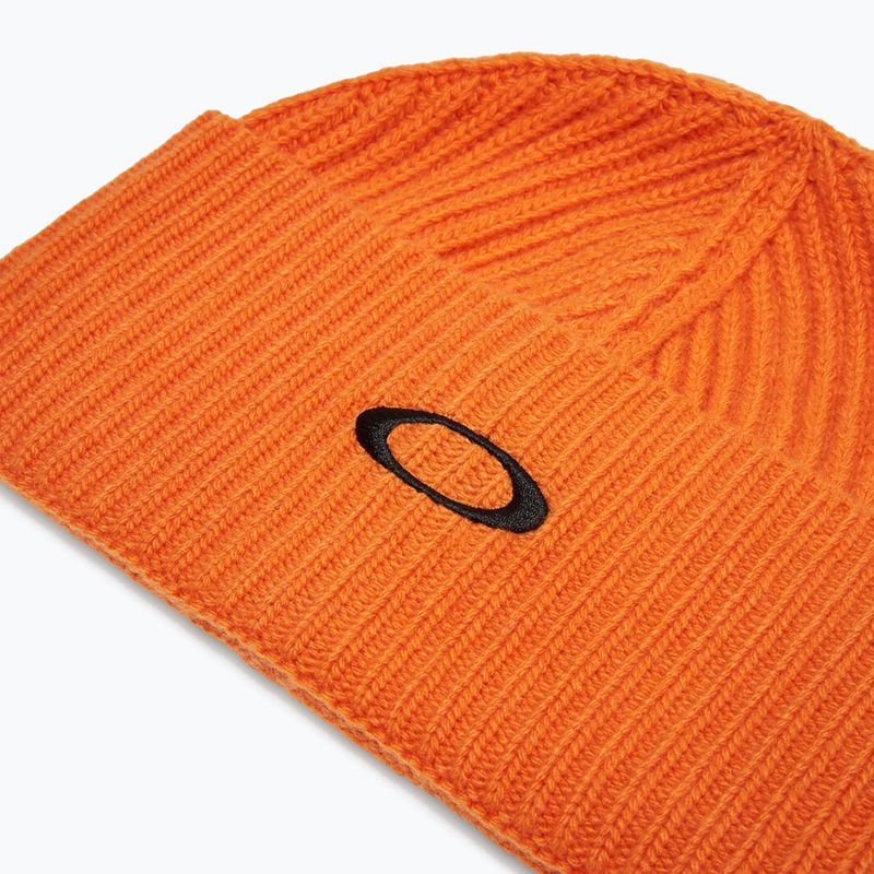 Žieminė kepurė Oakley Ellipse Ribbed Beanie ginger 2