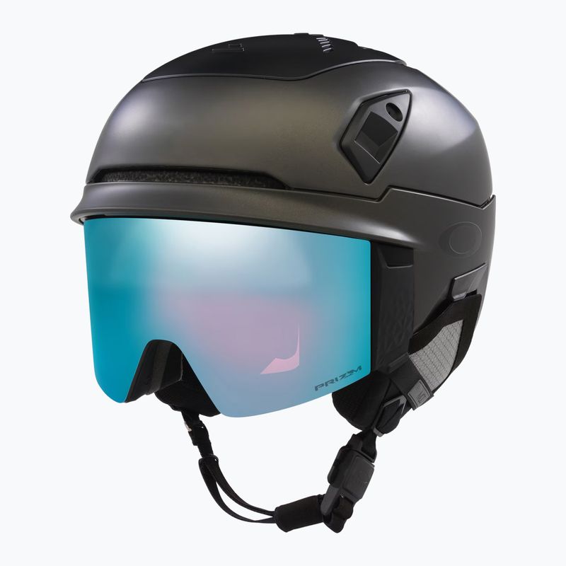 Slidinėjimo šalmas Oakley Mod7 2022 satin medium grey/prizm sapphire iridium