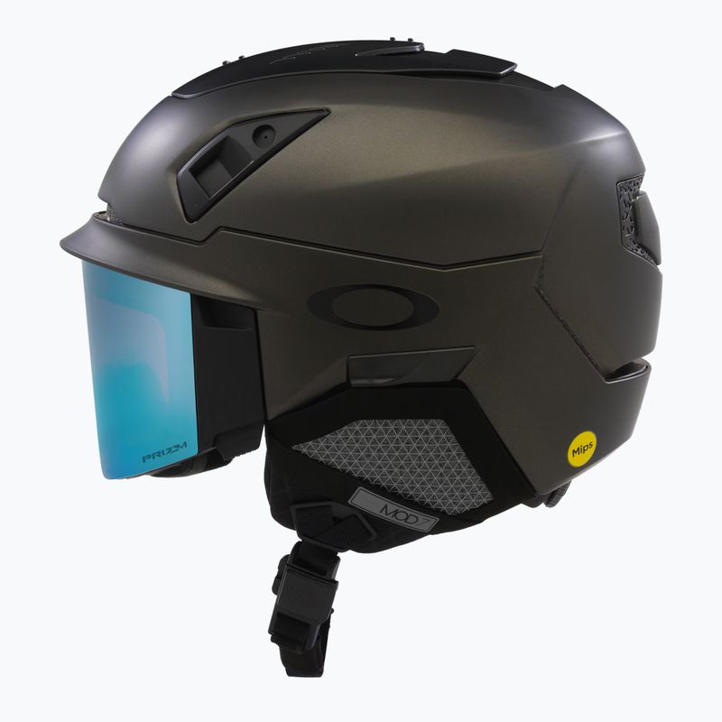 Slidinėjimo šalmas Oakley Mod7 2022 satin medium grey/prizm sapphire iridium 4