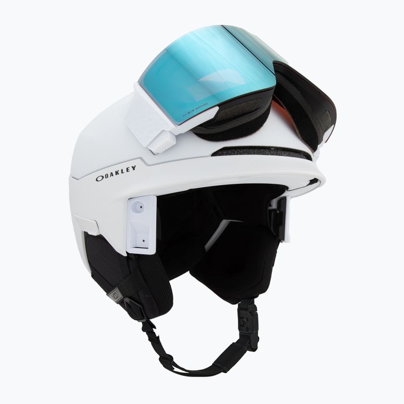 Slidinėjimo šalmas Oakley Mod7 2022 white/prizm sapphire iridium 9