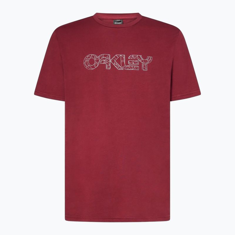 Vyriški marškinėliai Oakley Wire B1B Tee new dark brush