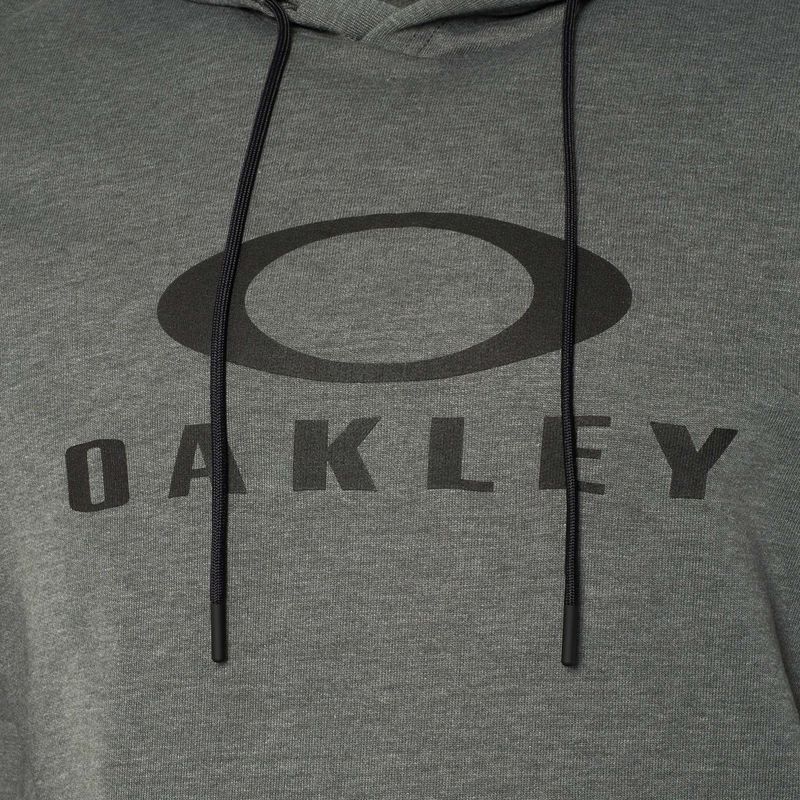 Vyriškas džemperis Oakley Bark Fleece Hoodie new athletic grey 3
