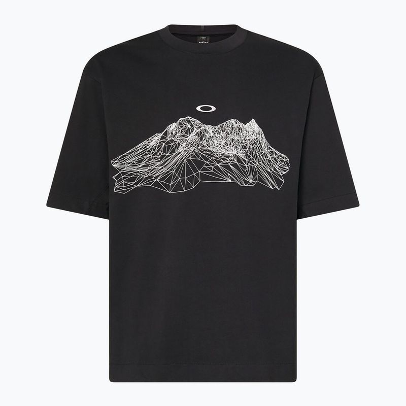 Vyriški marškinėliai Oakley Wired Mtn Scape Tee blackout 5