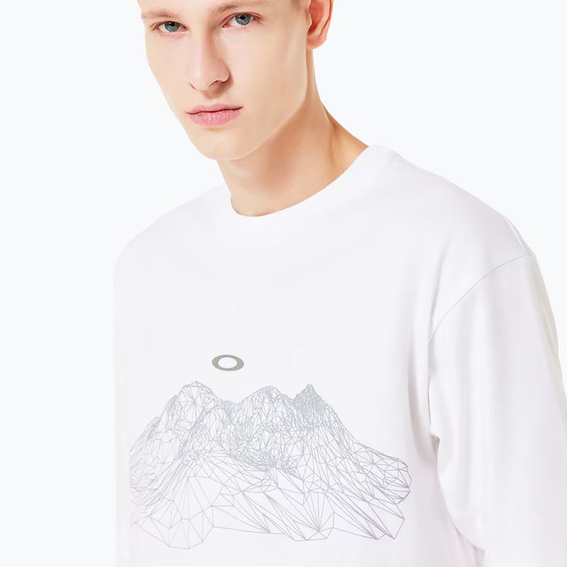 Vyriški marškinėliai Oakley Wired Mtn Scape Tee white 5