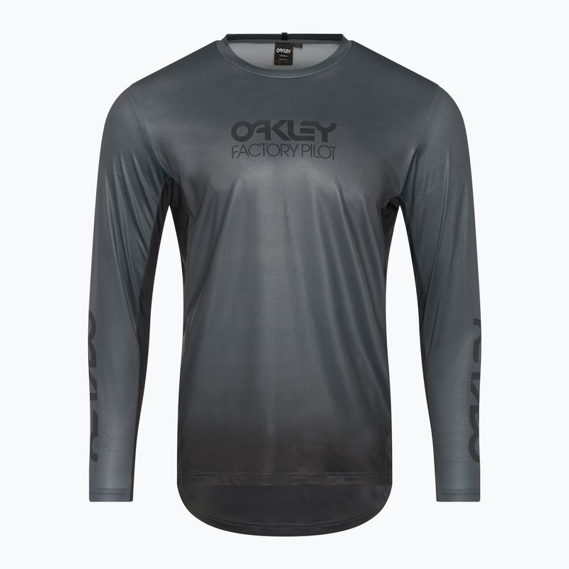 Vyriški dviračių marškinėliai ilgomis rankovėmis Oakley Maven Coast 2.0 LS gradient black grey