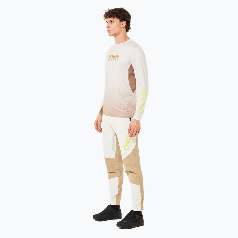 Vyriški dviračių marškinėliai ilgomis rankovėmis Oakley Maven Coast 2.0 LS gradient pebble mist 2