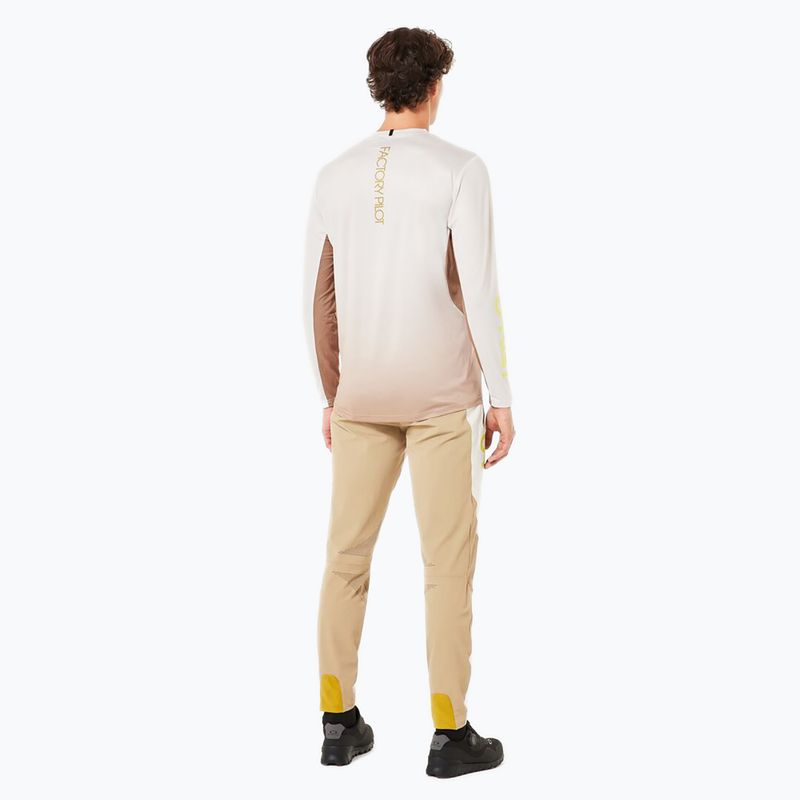 Vyriški dviračių marškinėliai ilgomis rankovėmis Oakley Maven Coast 2.0 LS gradient pebble mist 3