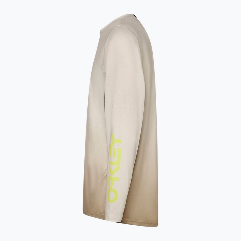 Vyriški dviračių marškinėliai ilgomis rankovėmis Oakley Maven Coast 2.0 LS gradient pebble mist 8