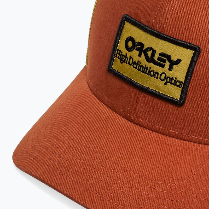 Vyriška kepuraitė su snapeliu Oakley Oakley B1B Hdo Patch Trucker auburn/sulfide 3