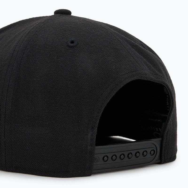 Vyriška kepuraitė su snapeliu Oakley 47 B1B Ellipse blackout/white 4