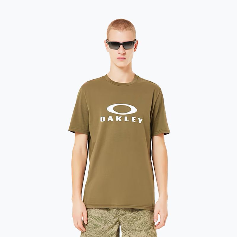Vyriški marškinėliai Oakley O Bark 2.0 army green